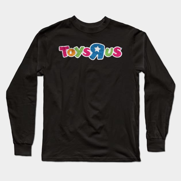 Toys-R-Us black Long Sleeve T-Shirt by Working Mens College